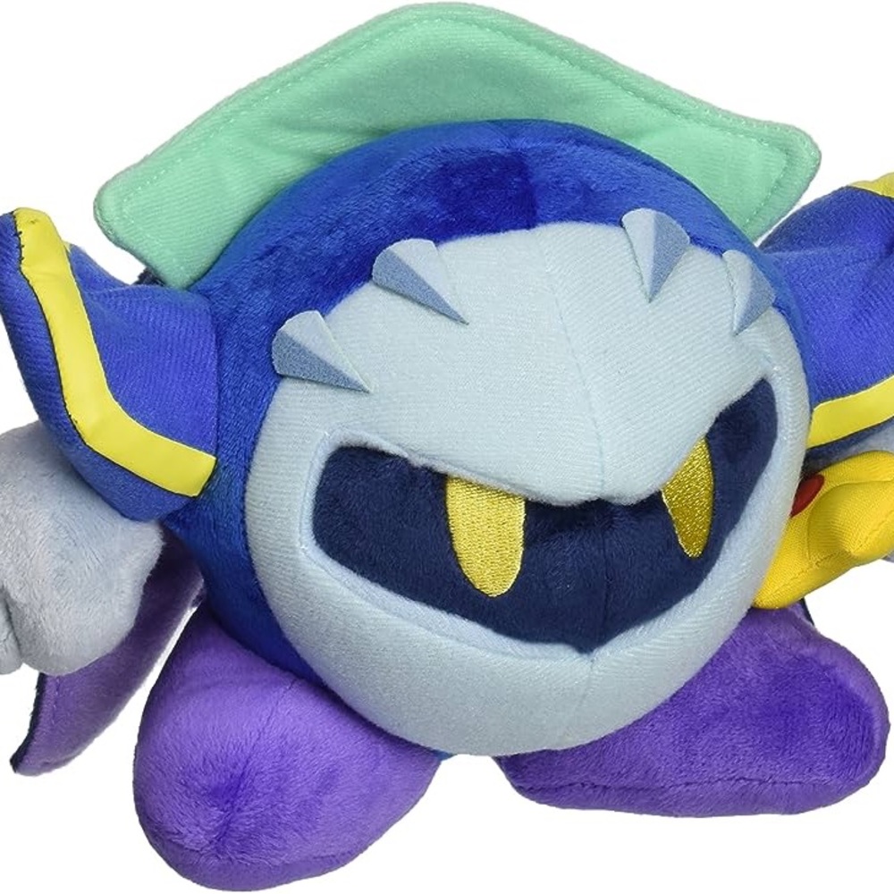 Meta Knight Plush, 5.5" Little Buddy 1402 Kirby Adventure All Star Collection